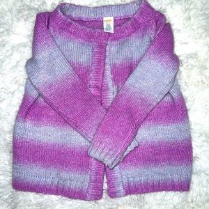 Cute cardigan for girls size5-6 only wore once, smoke free home 🚭 pretty colors